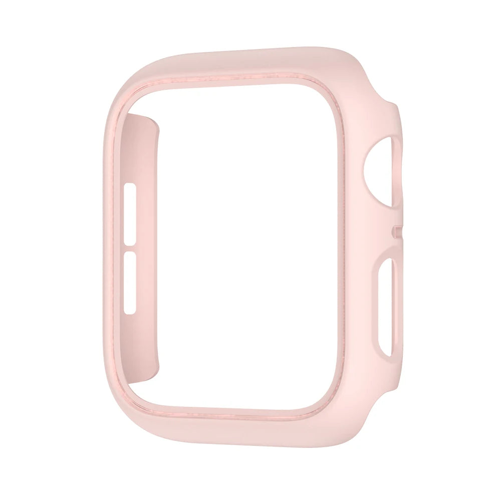High Quality Case for Apple Watch 45mm 41mm 38mm 42mm 40mm 44mm, Hard Bumper Protection Frame for iWatch SE 9 8 7 6 5 4 3 2 1