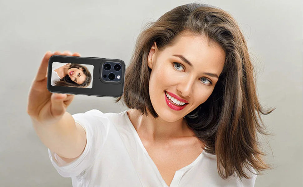 Premium Quality Phone Case, New-tech NFC Transfer Function Phone Case For iPhone, E Ink Screen Phone Cover, Smart iPhone Case, Slim and Ultra-Thin Design