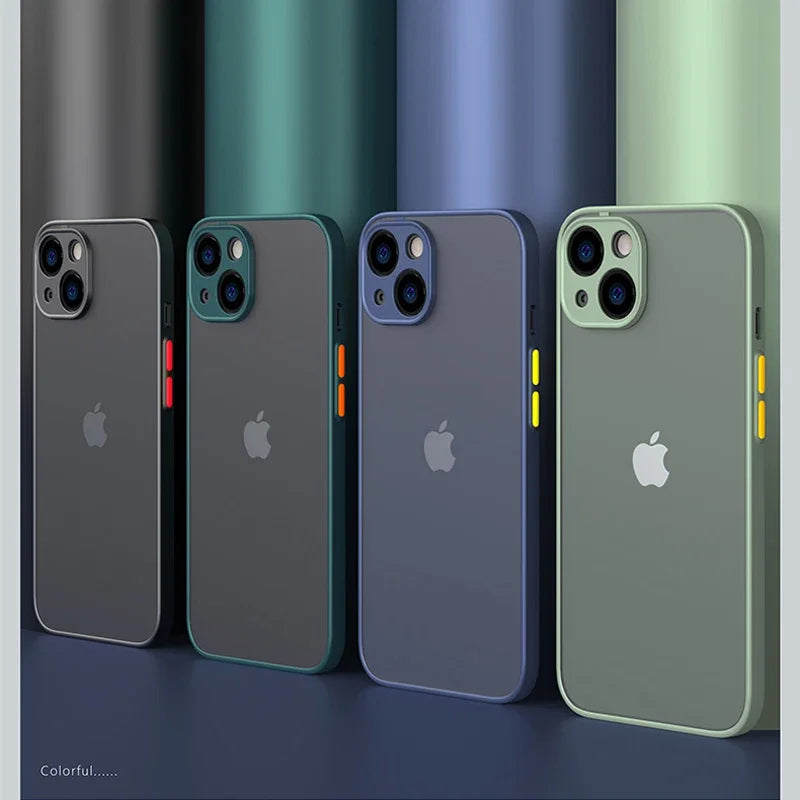 Premium iPhone Case, Bumper Shock-proof Phone Case For iPhone, High Quality Silicone Cover.