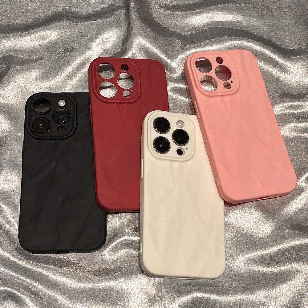 Soft Silicone Case For iPhone