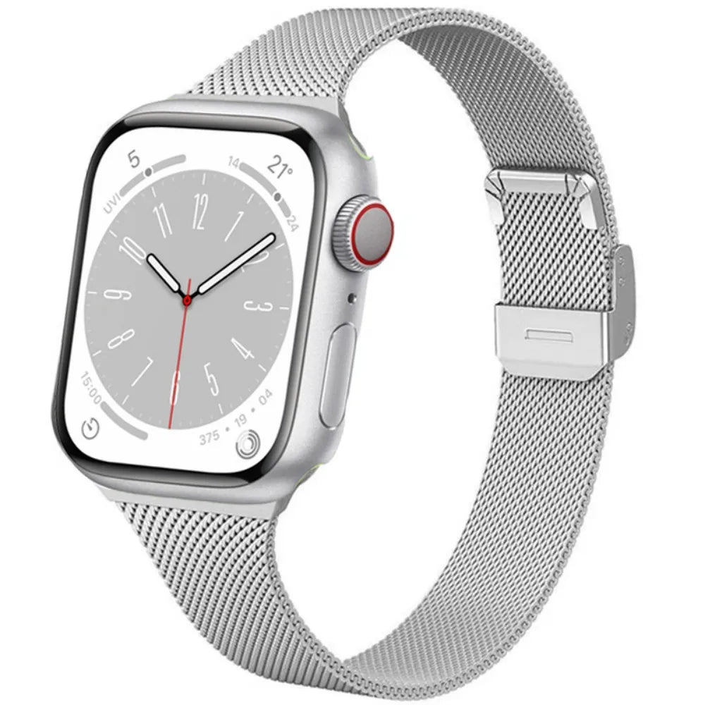 High Quality Metal Strap for Apple Watch 44mm 40mm 45mm 41mm 42mm 38mm 49mm, Metal Bracelet for iWatch Series Ultra 8 7 6 5 4 3 SE 44.