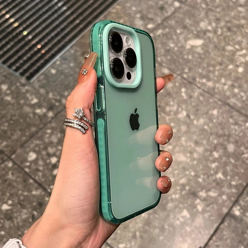 Luxury Transparent Case For iPhone, Shock-proof Resistant, Clear Design, Soft Cover