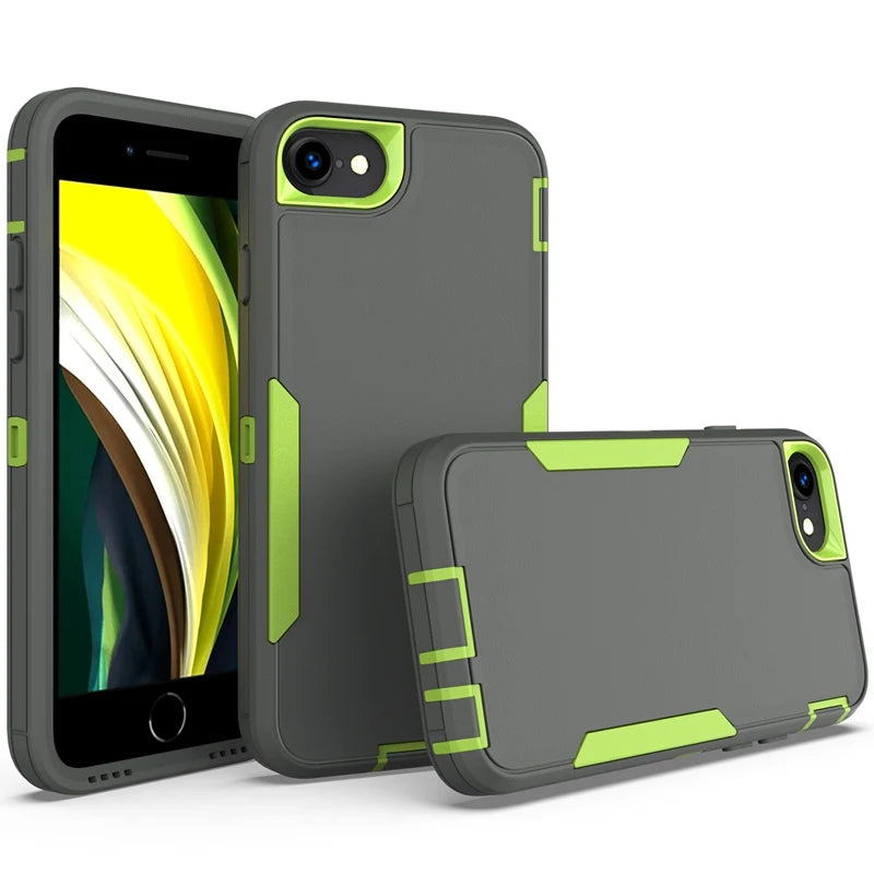 High Quality Silicone iPhone Case, Shockproof Resistant, Matte Material, Bumper Protective Case For iPhone