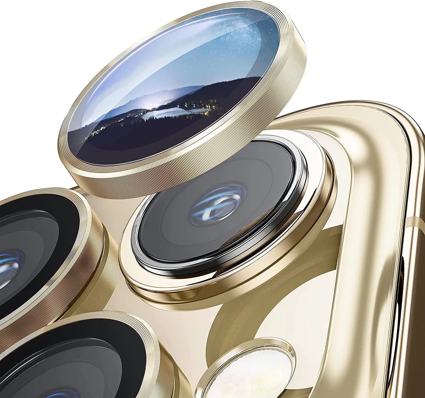 Luxury Glitter Diamond Camera Lens Protector Cover for iPhone, Anti-Scratch camera Protection