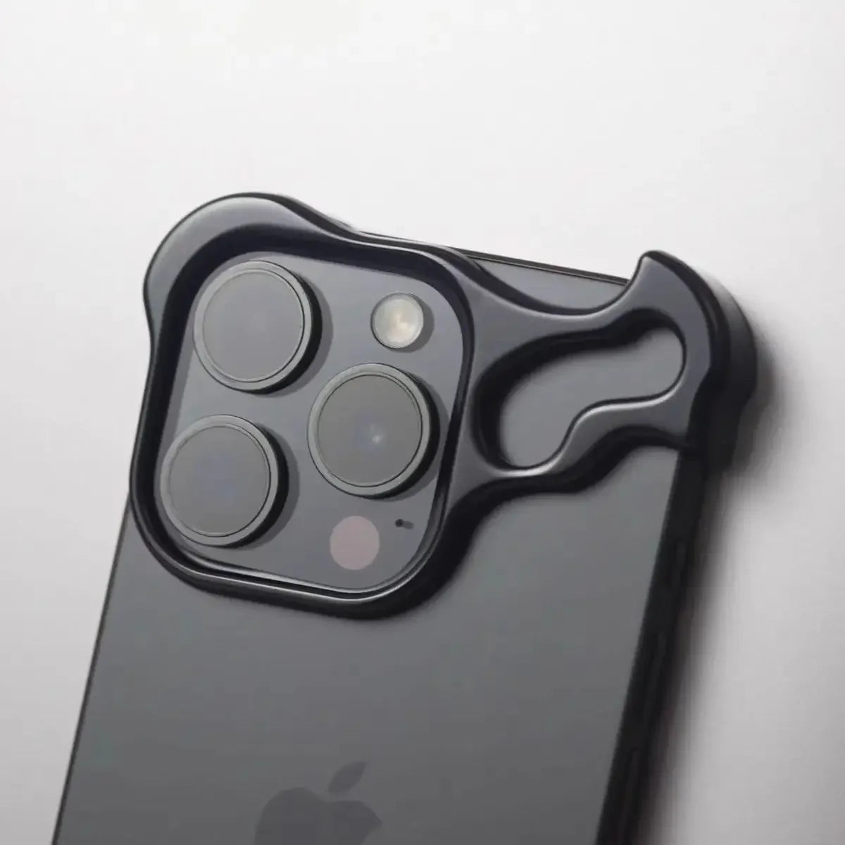 Luxury Aluminum Bumper Phone Case for iPhone with Camera Lens Film Protection, Metal Cover Case.