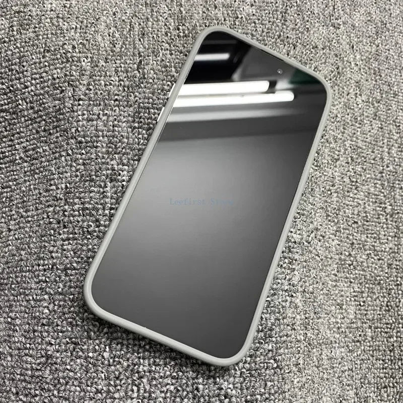 High Quality Transparent Silicone Phone Case for iPhone, Metal Frame Case, Shockproof Bumper Cover