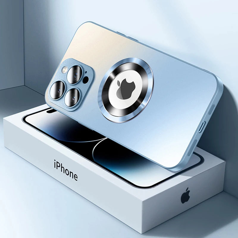 Premium Wireless Charging Case For iPhone, Camera Lens Protection Phone Case, All Around Protection Phone Case