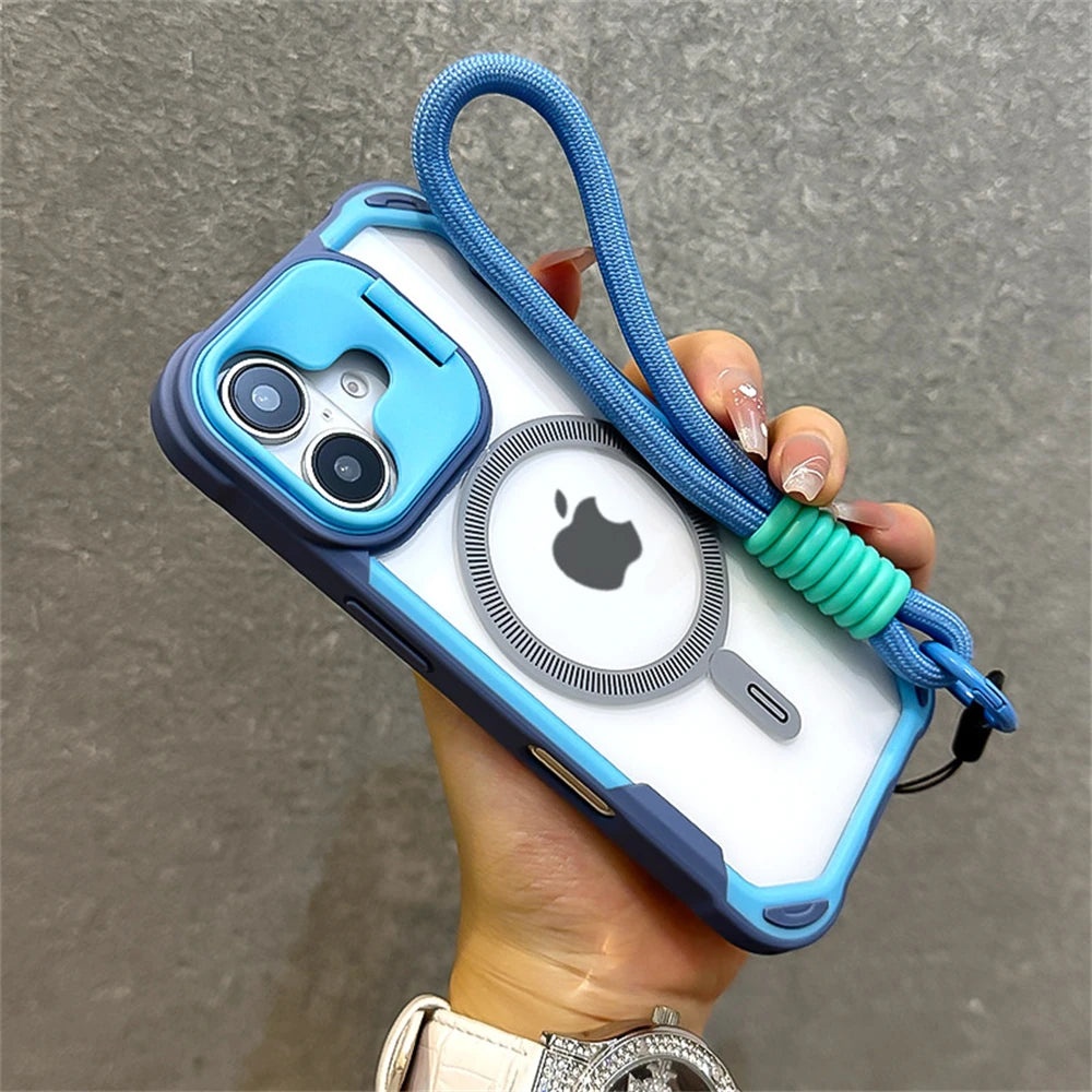 High Quality Mag Safe iPhone Case, Candy Color Design, Camera Protection Phone Case
