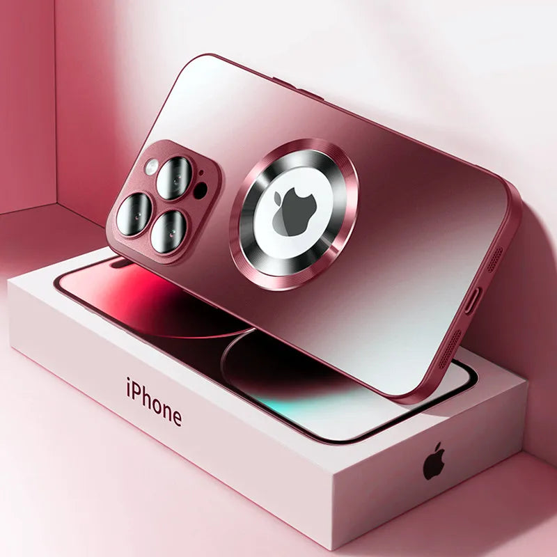 Premium Wireless Charging Case For iPhone, Camera Lens Protection Phone Case, All Around Protection Phone Case
