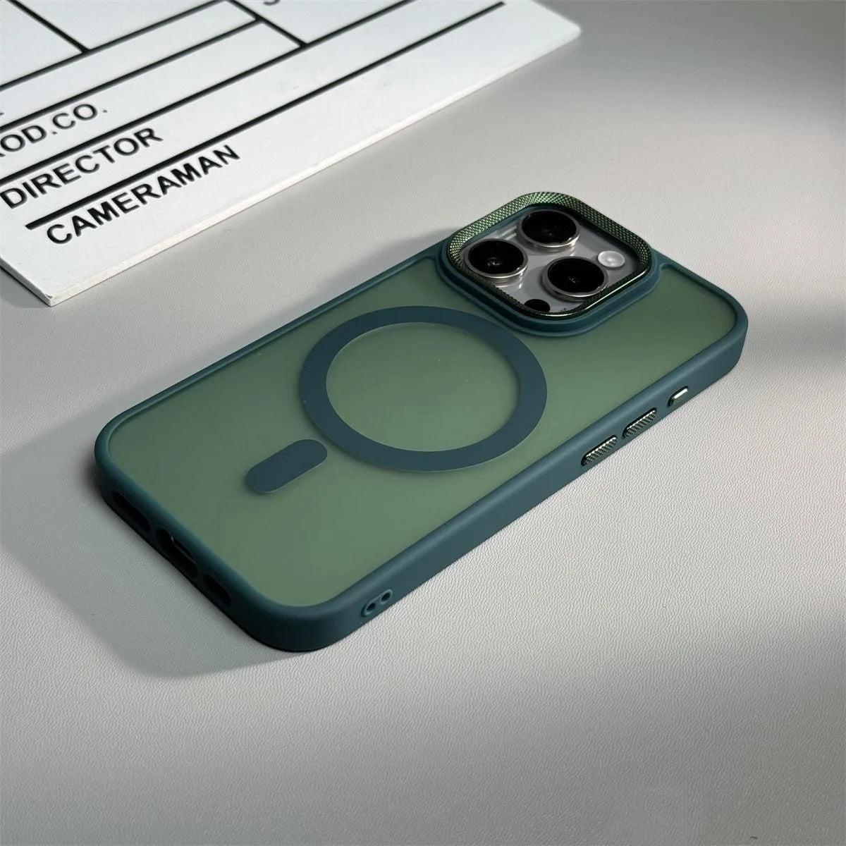 Luxury Silicone with Camera Protection, Magsafe Phone Case for iPhone 11 12 13 14 15 16 Pro Max 16Plus, Wireless Charging, Matte Cover
