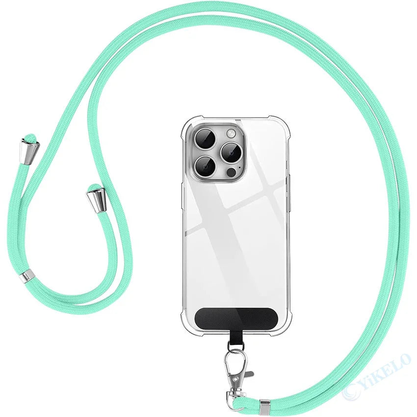 High Quality Crossbody Case For iPhone, Transparent Case, Shockproof Cover and Anti-scratch iPhone Case