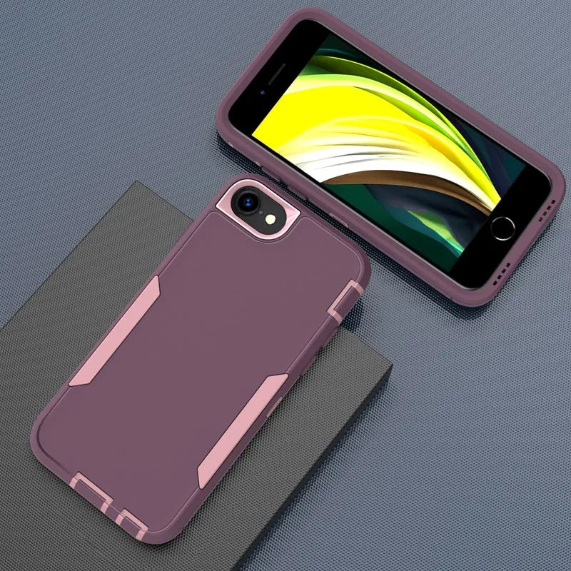High Quality Silicone iPhone Case, Shockproof Resistant, Matte Material, Bumper Protective Case For iPhone