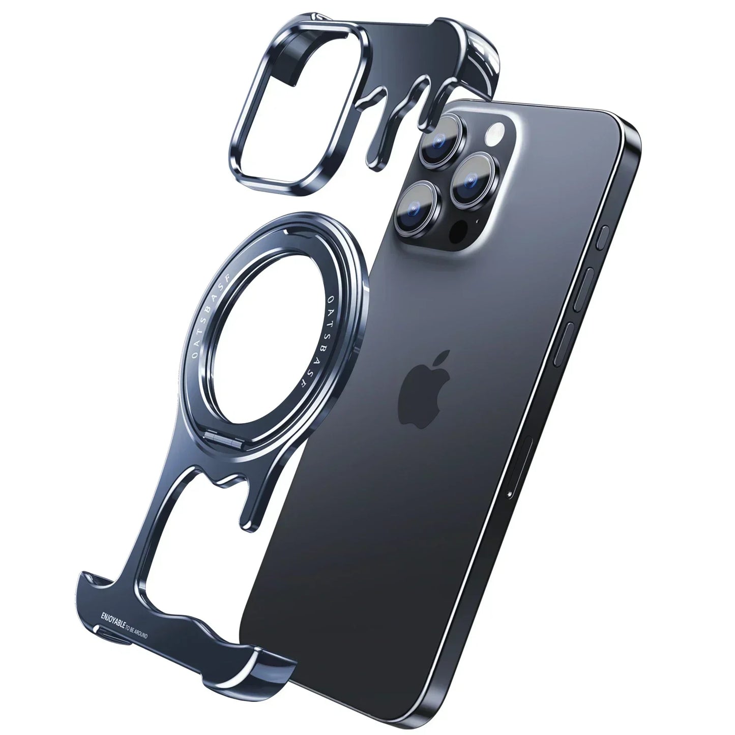 High Quality Metal Frame Bumper Phone Case for iPhone, Magnetic for Mag Safe Wireless Charge, Shockproof Resistant Phone Case