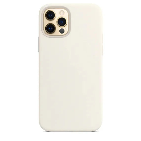 Luxury Silicone Case for iPhone, Full Logo Cover, Unique Colors, All Around Protection Phone Case