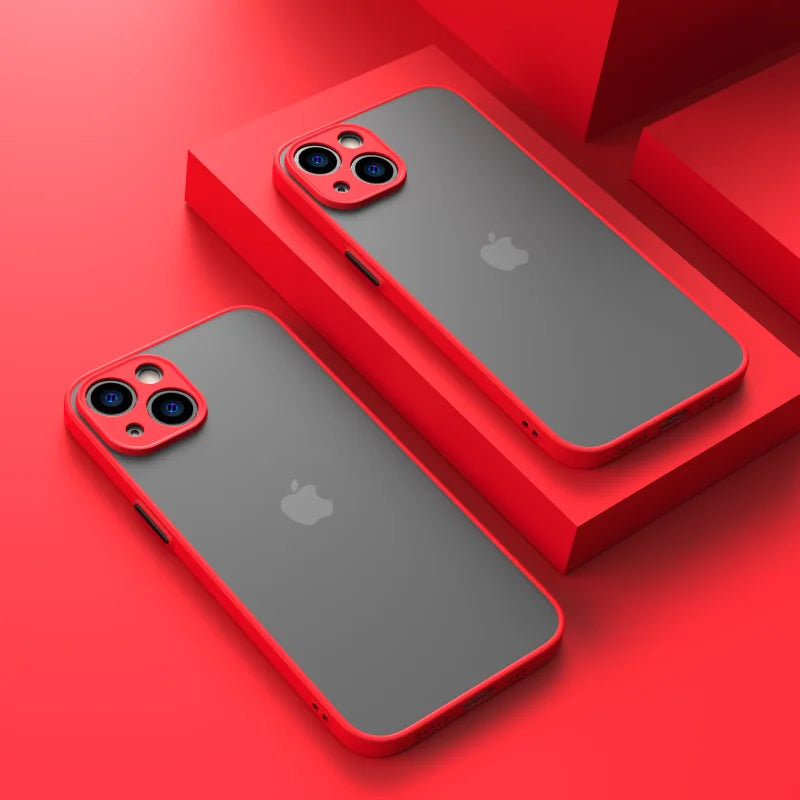 High Quality Clear Phone Case for iPhone, Premium Silicon Cover, Shock-proof and Camera Lens Protection Case, Anti-finger Print Case.