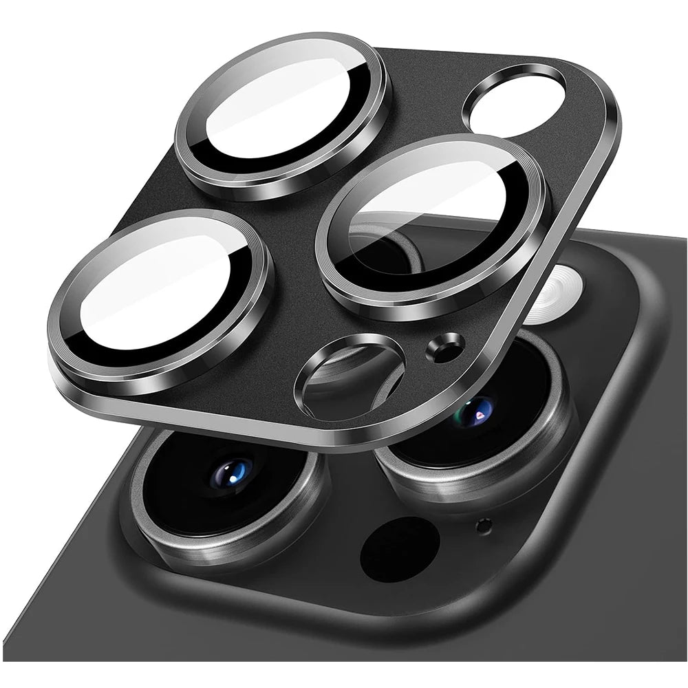High Quality Titanium Camera Lens Protector, Anti-Scratch and Anti-Fingerprint Camera Protection