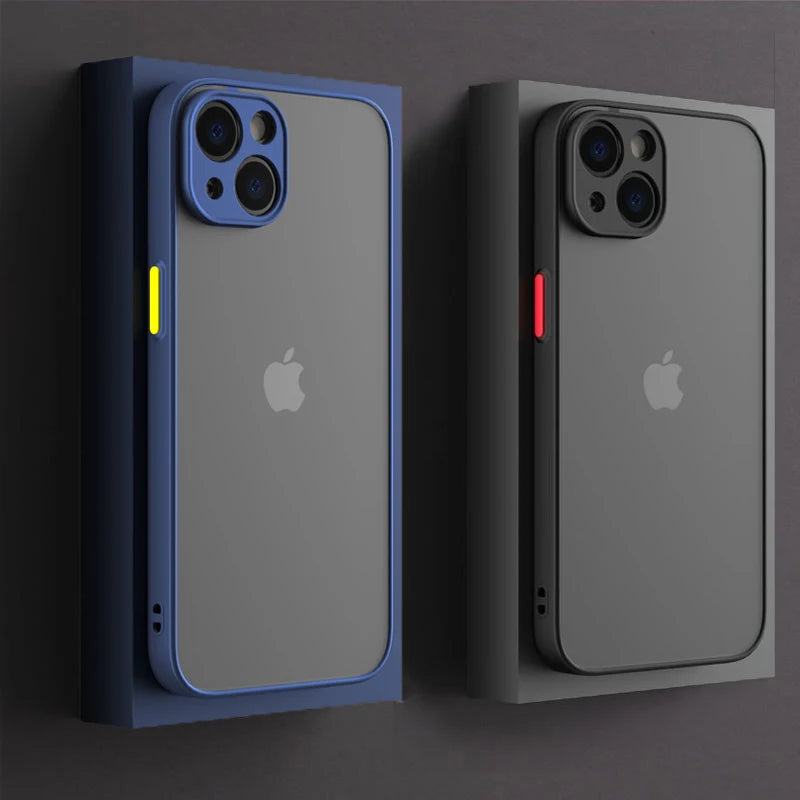 High Quality Clear Phone Case for iPhone, Premium Silicon Cover, Shock-proof and Camera Lens Protection Case, Anti-finger Print Case.