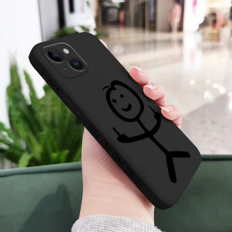 High Quality Silicone Phone Case For iPhone ,Camera Lens Protection Case, Shockproof Resistant Case