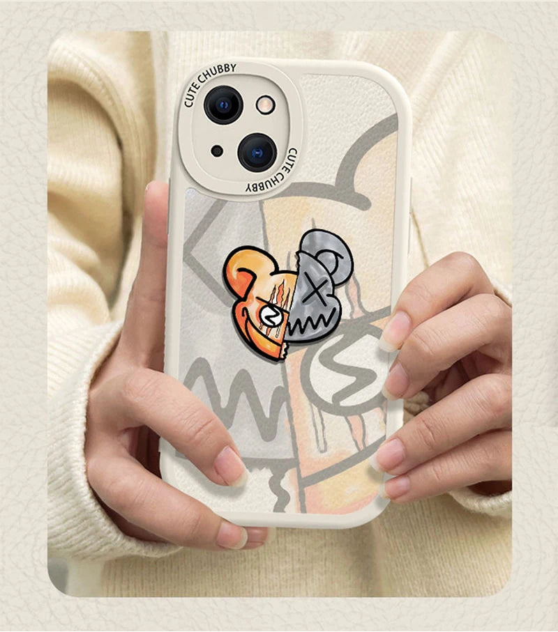 Luxury Leather iPhone Case With Camera Protection, Drop Protection and Unique Design