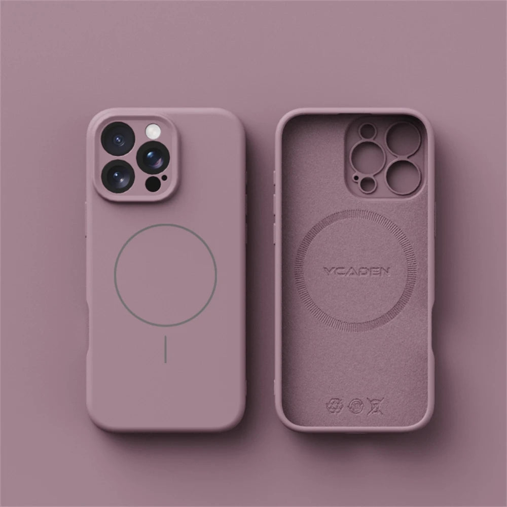 High Quality iPhone Case For Mag Safe, Premium Silicone Phone Case for iPhone, Camera Protection Cover