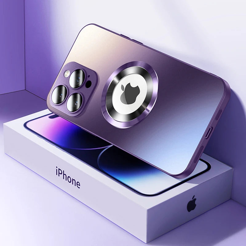 Premium Wireless Charging Case For iPhone, Camera Lens Protection Phone Case, All Around Protection Phone Case