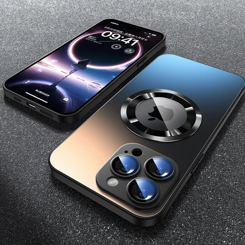 Premium Wireless Charging Case For iPhone, Camera Lens Protection Phone Case, All Around Protection Phone Case