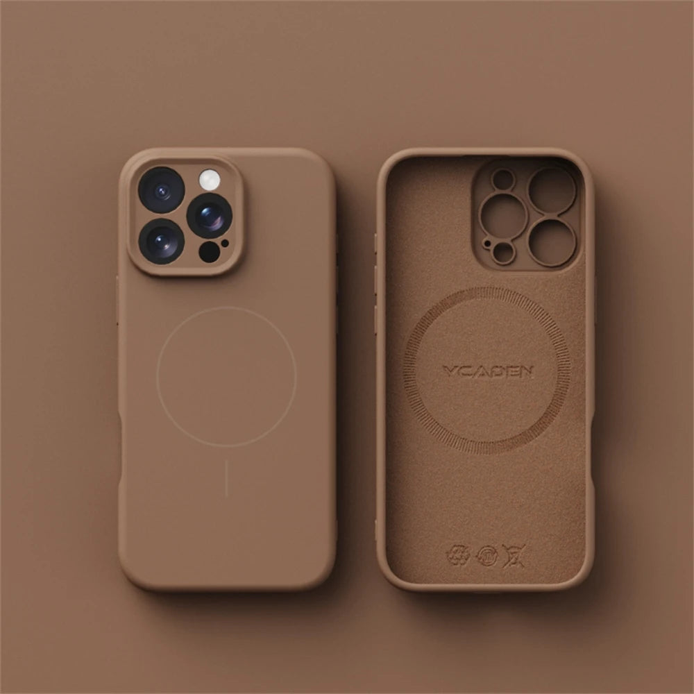 High Quality iPhone Case For Mag Safe, Premium Silicone Phone Case for iPhone, Camera Protection Cover