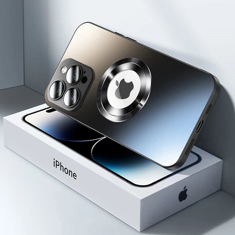 Premium Wireless Charging Case For iPhone, Camera Lens Protection Phone Case, All Around Protection Phone Case