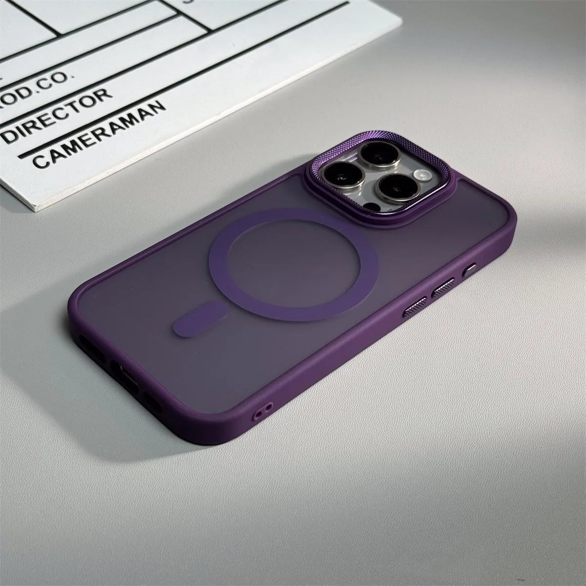 Luxury Silicone with Camera Protection, Magsafe Phone Case for iPhone 11 12 13 14 15 16 Pro Max 16Plus, Wireless Charging, Matte Cover