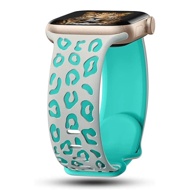 High Quality Strap For Apple Watch, 45mm 44mm 42mm 41mm 40mm 49mm 44 mm, Silicone Material, Compatible with Series 8 9 7 SE 6 5 4 3 Ultra 2