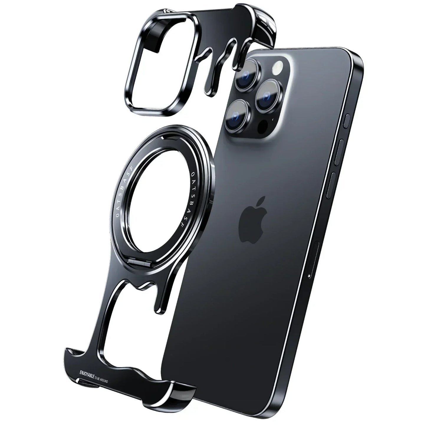 High Quality Metal Frame Bumper Phone Case for iPhone, Magnetic for Mag Safe Wireless Charge, Shockproof Resistant Phone Case