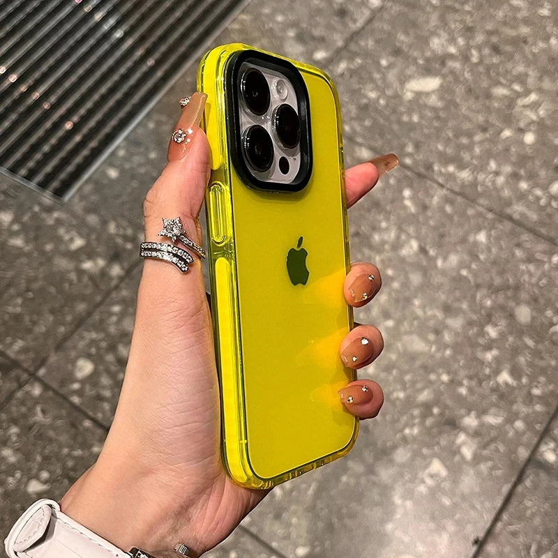 Luxury Transparent Case For iPhone, Shock-proof Resistant, Clear Design, Soft Cover