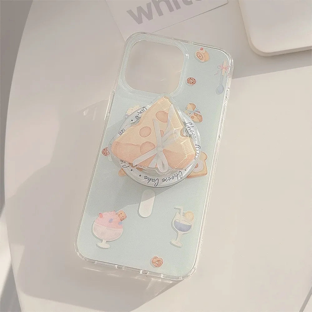 High Quality iPhone Case, Dual Magnetic and Wireless Charging Phone Case For iPhone, Shock-proof Resistant and Anti-fingerprint Phone Case