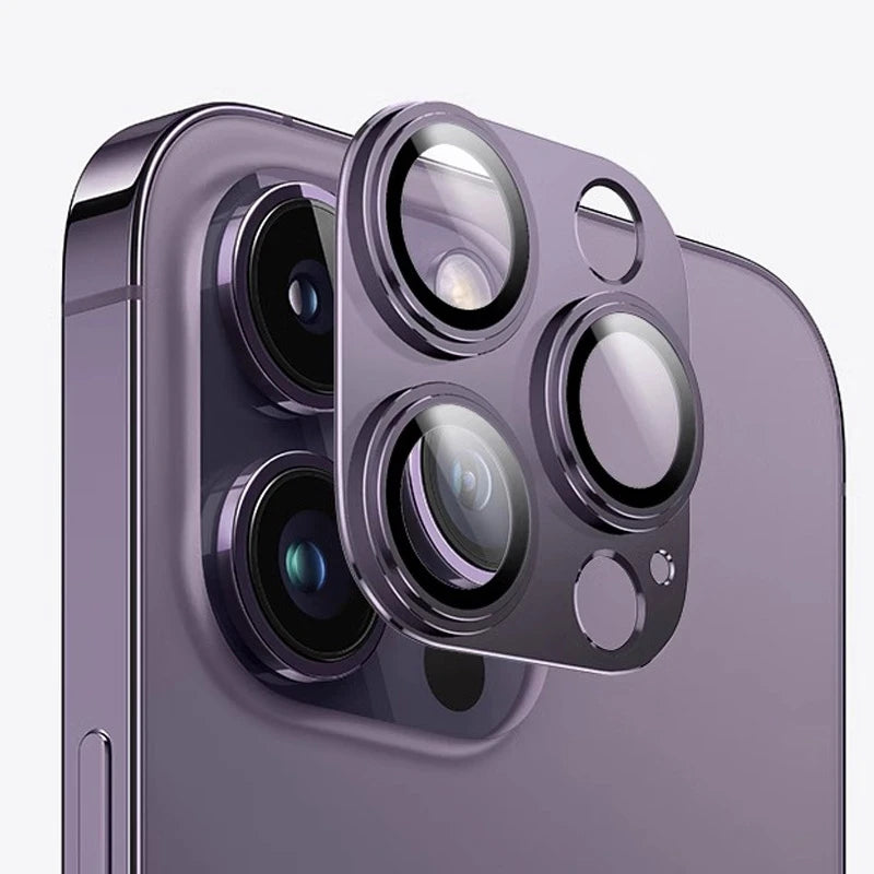 High Quality Metal Camera Lens Protector Glass, Premium Material for back Camera.