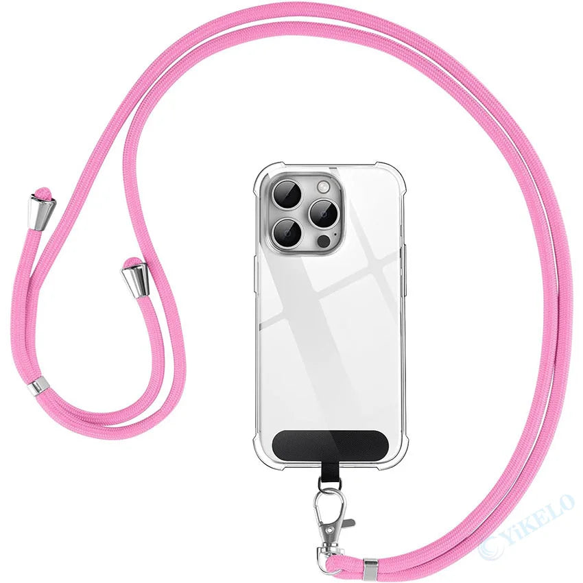 High Quality Crossbody Case For iPhone, Transparent Case, Shockproof Cover and Anti-scratch iPhone Case