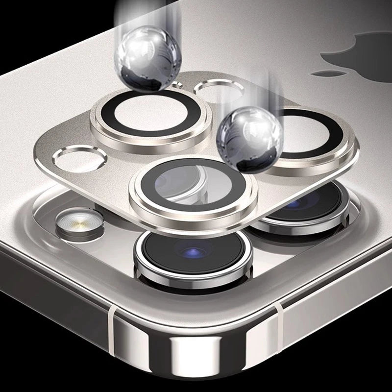 High Quality Metal Camera Lens Protector Glass, Premium Material for back Camera.