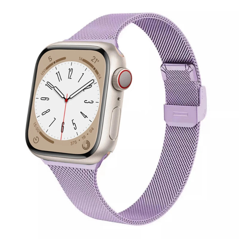High Quality Metal Strap for Apple Watch 44mm 40mm 45mm 41mm 42mm 38mm 49mm, Metal Bracelet for iWatch Series Ultra 8 7 6 5 4 3 SE 44.