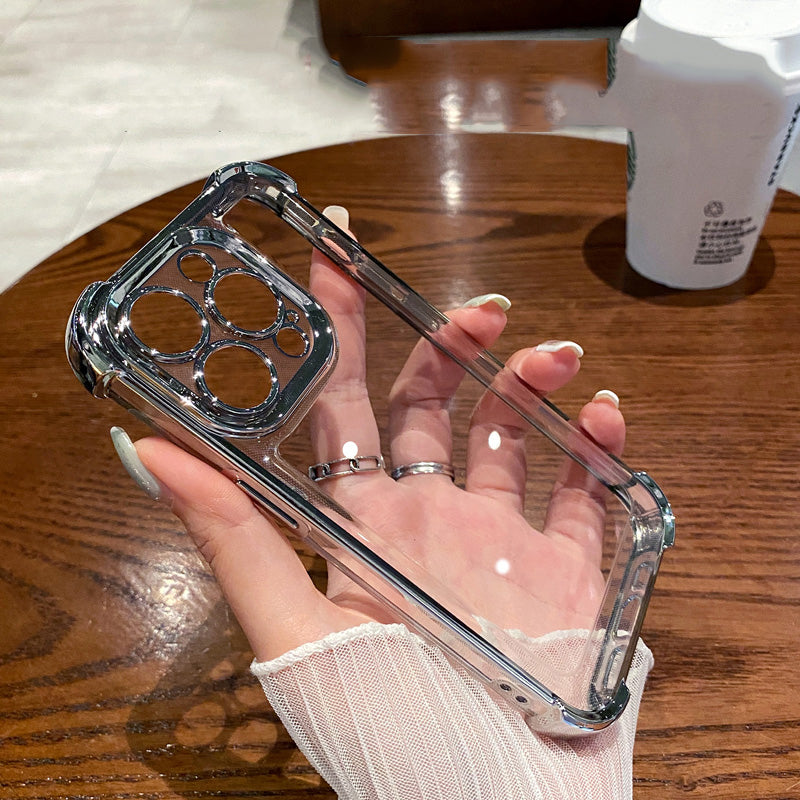 High Quality Clear Silicone Phone Case, Shockproof Resistant Phone Case, Anti-Shock and Anti-fingerprint Case