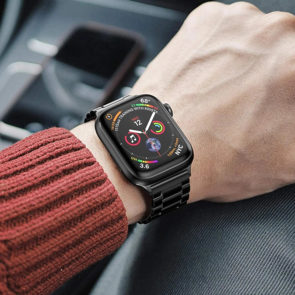 High Quality Strap For Apple Watch, Band 44mm 40mm 45mm 41mm Ultra 2 49mm 42mm 44 45 mm, Steel Material, Series 7 8 9 -4 5 6