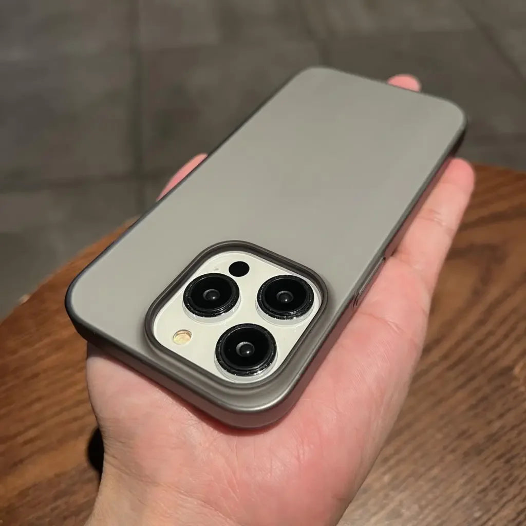 Premium Matte and Translucent Phone Case For iPhone, Shockproof, Slim Design, Anti-Fingerprint