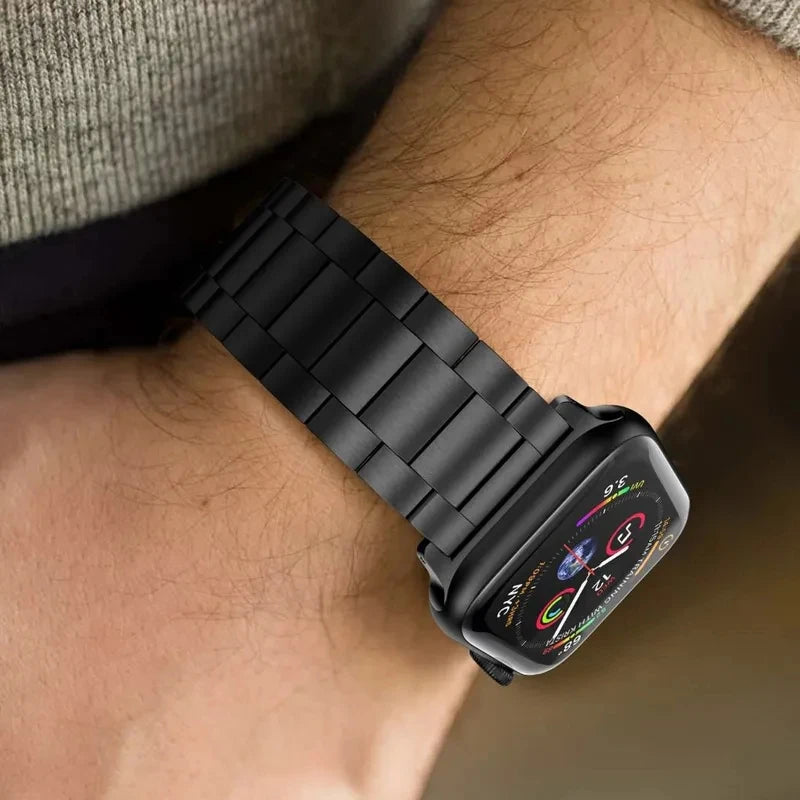 High Quality Strap For Apple Watch, Band 44mm 40mm 45mm 41mm Ultra 2 49mm 42mm 44 45 mm, Steel Material, Series 7 8 9 -4 5 6