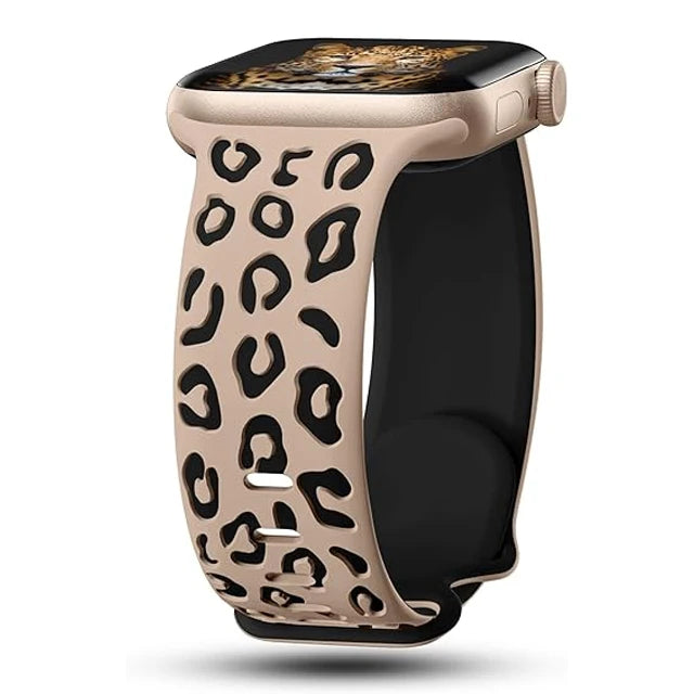 High Quality Strap For Apple Watch, 45mm 44mm 42mm 41mm 40mm 49mm 44 mm, Silicone Material, Compatible with Series 8 9 7 SE 6 5 4 3 Ultra 2