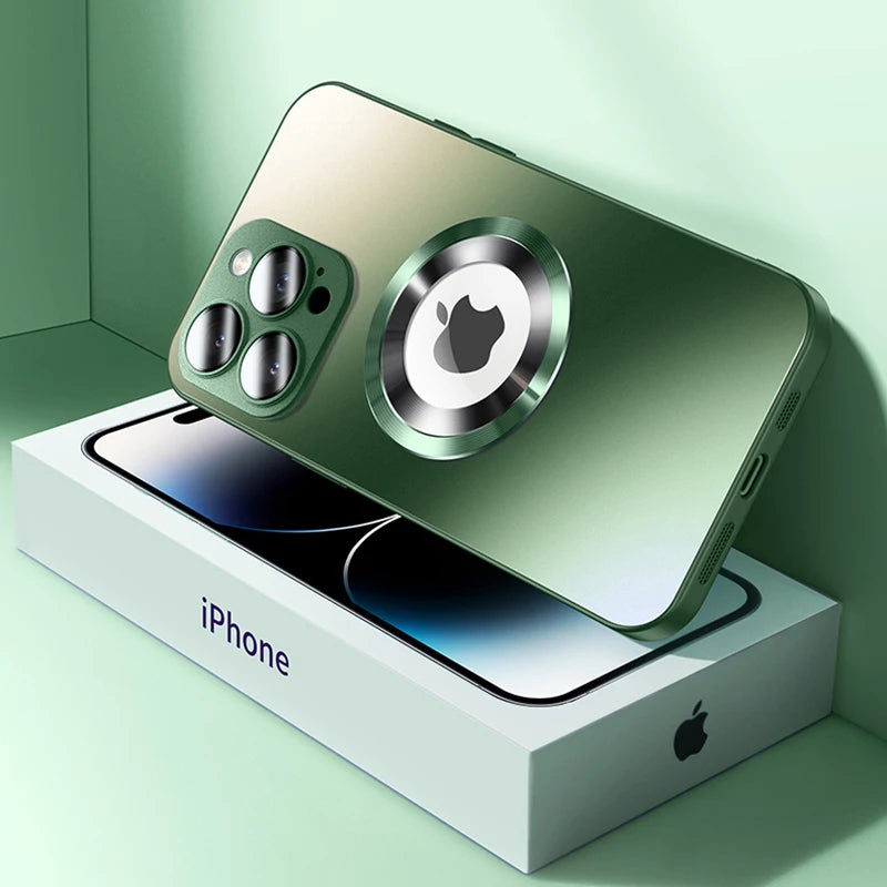 Premium Wireless Charging Case For iPhone, Camera Lens Protection Phone Case, All Around Protection Phone Case