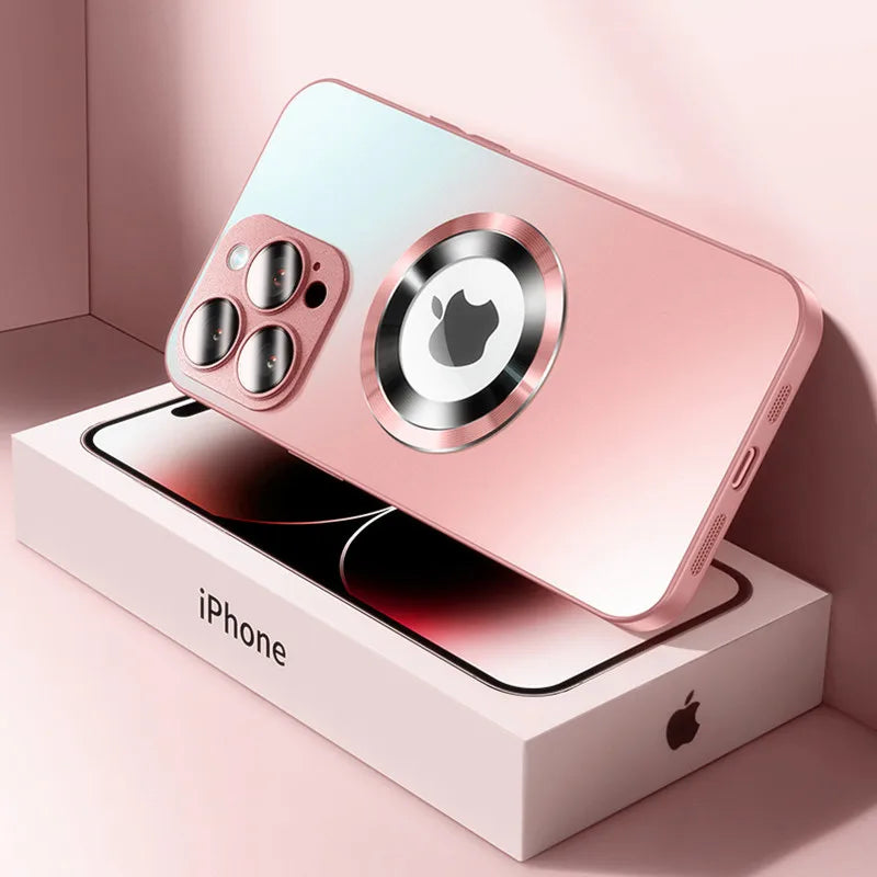 Premium Wireless Charging Case For iPhone, Camera Lens Protection Phone Case, All Around Protection Phone Case