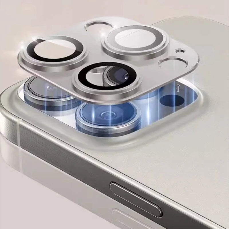 High Quality Metal Camera Lens Protector Glass, Premium Material for back Camera.