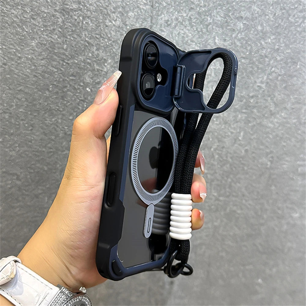 High Quality Mag Safe iPhone Case, Candy Color Design, Camera Protection Phone Case