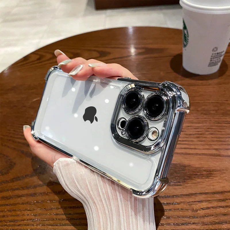 High Quality Clear Silicone Phone Case, Shockproof Resistant Phone Case, Anti-Shock and Anti-fingerprint Case