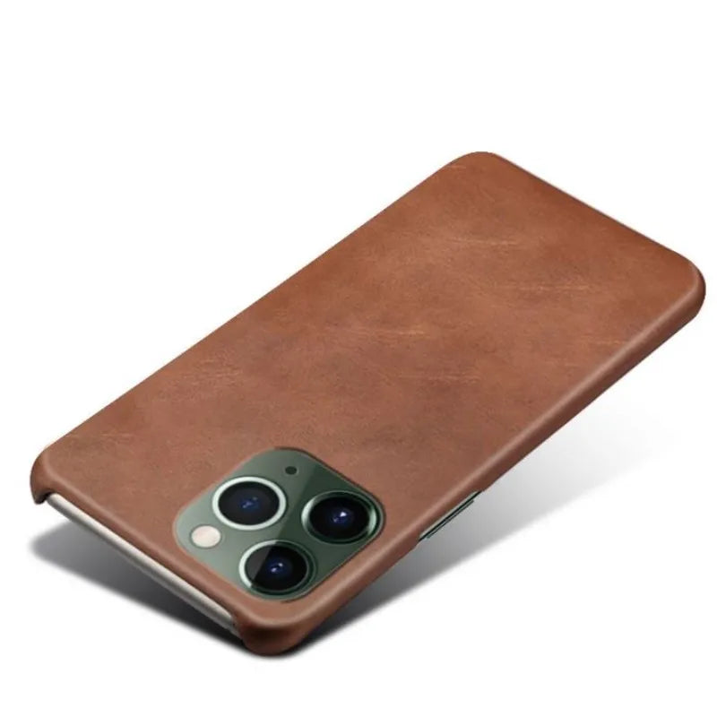 Luxury Slim Leather for iPhone, Soft Material, Shockproof Resistant Phone Case, All Around Protection Case