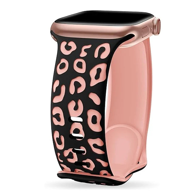 High Quality Strap For Apple Watch, 45mm 44mm 42mm 41mm 40mm 49mm 44 mm, Silicone Material, Compatible with Series 8 9 7 SE 6 5 4 3 Ultra 2