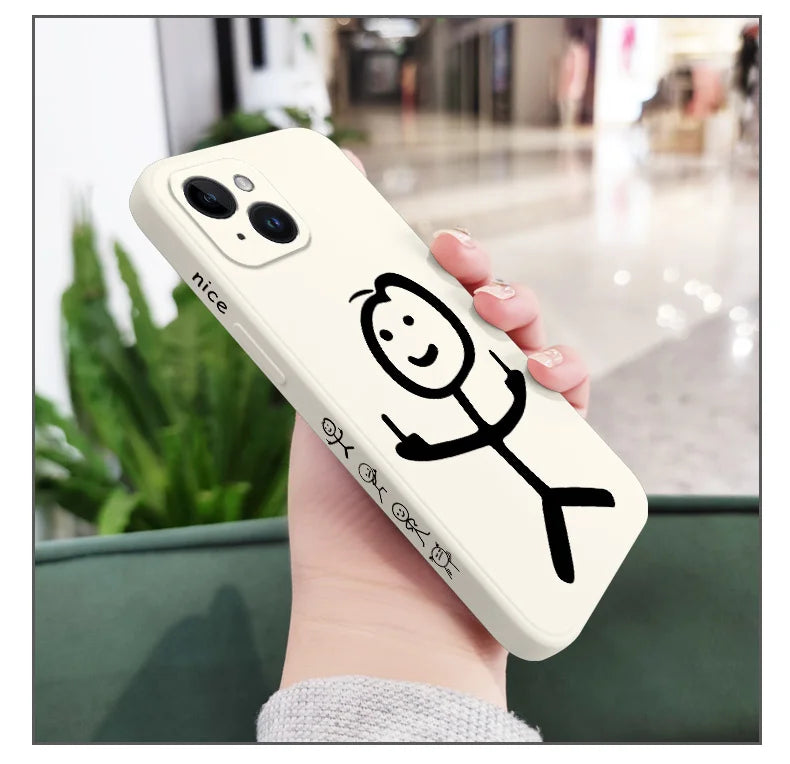 High Quality Silicone Phone Case For iPhone ,Camera Lens Protection Case, Shockproof Resistant Case